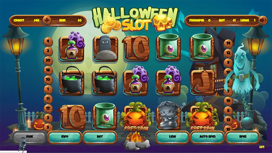 Selvarionix Halloween Browser Game